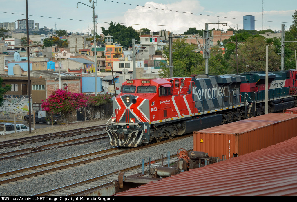 FXE ES44AC Locomotive with new Grupo Mexico paint scheme